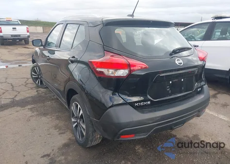 2019 Nissan Kicks Sv из США, поврежденный, VIN 3N1CP5CUXKL529551